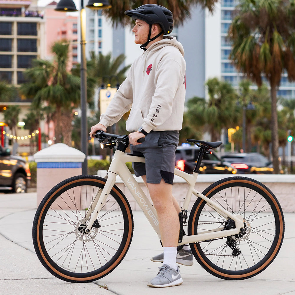 UBEB16 40lb Lightweight Gravel E-Bike | GPS | 60 Mile Range