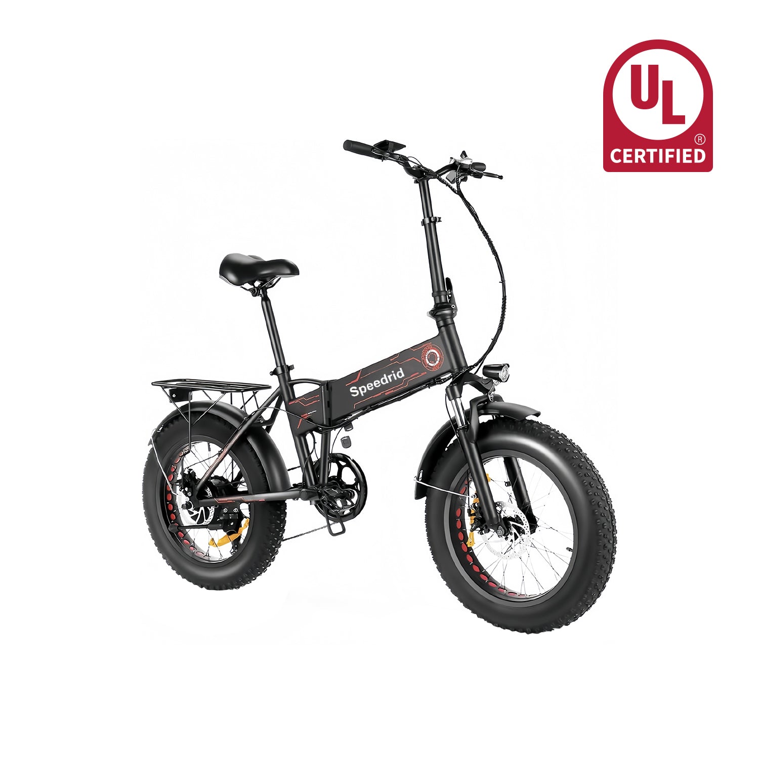 UBEB01 Folding Fat Tire Electric Bike 500W All-Terrain Ebike