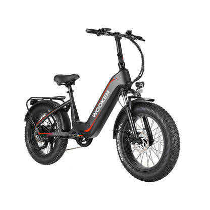 UBEB12 20" Fat Tire Electric Commuter Bike All Terrain & Urban Ready