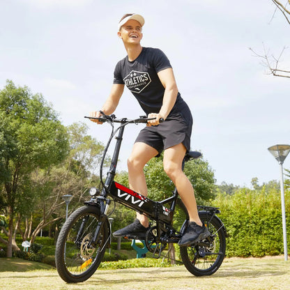 UBELIEF BN UBEB15 Folding Ebike | UL2849 Certified | 2.4" Fat Tire Commuter