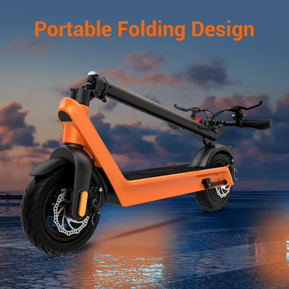 UBES01 | 500W Foldable Electric Scooter – 40KM/H 70KM Range Dual Disc Brakes