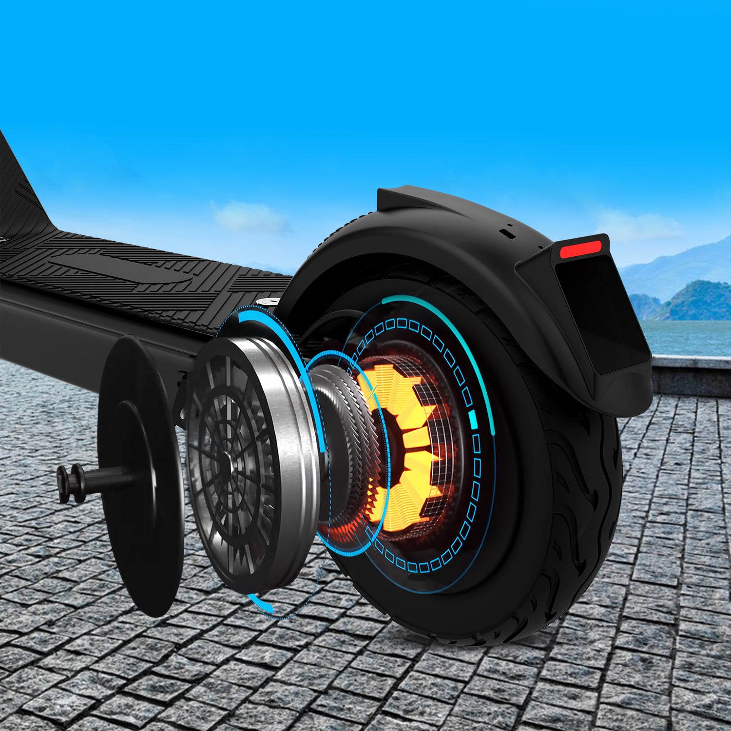 UBES03 High-Performance Electric Scooter | Urban SUV | 80KM Range