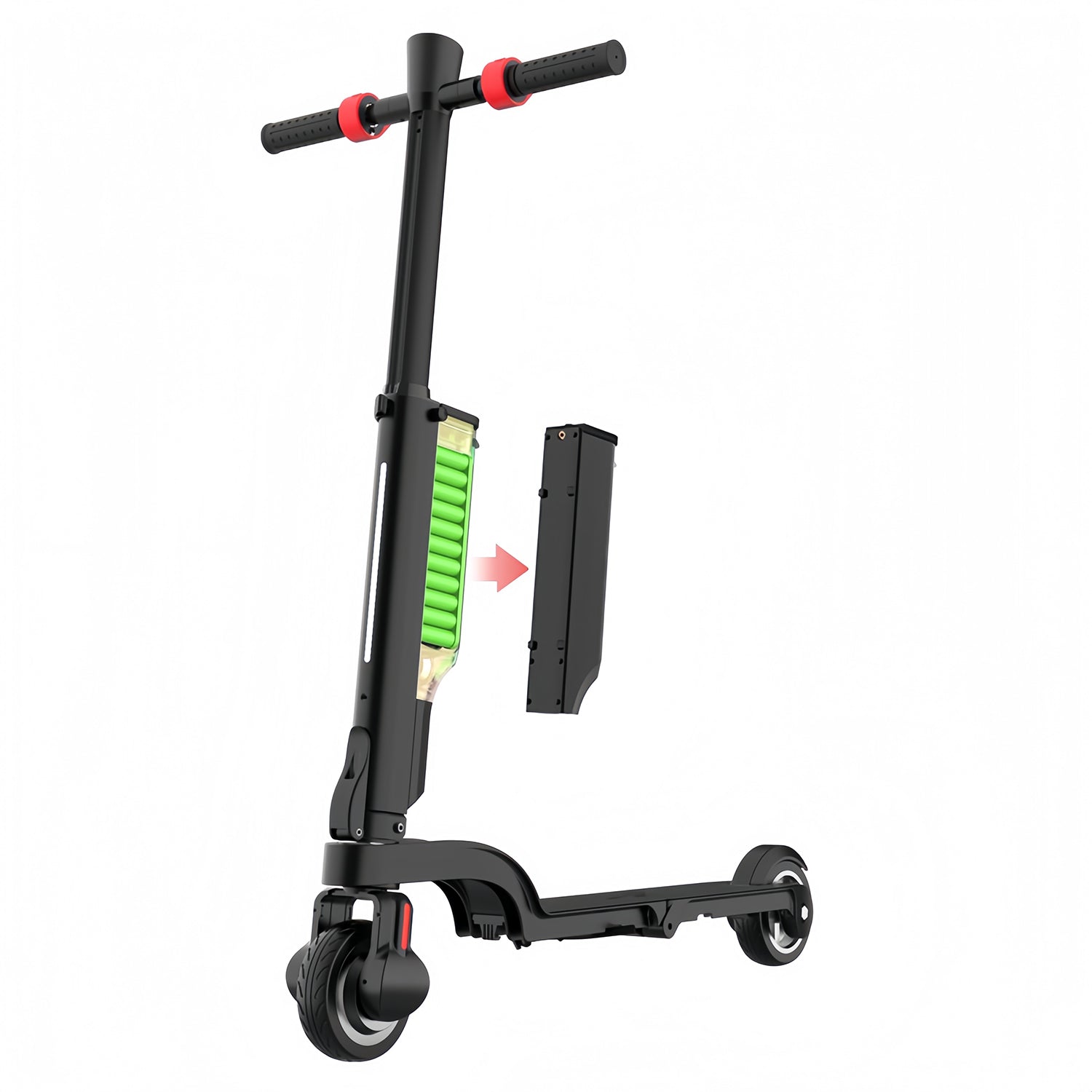 UBES05 Backpack E-Scooter with Removable Battery
