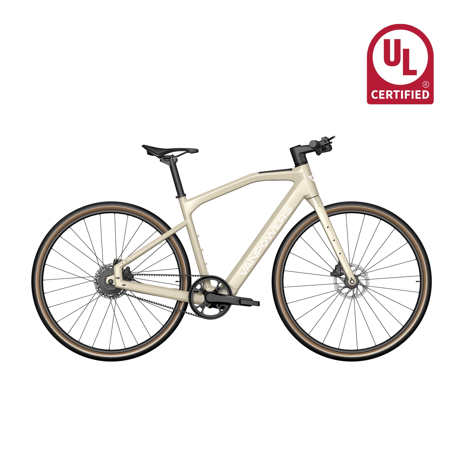 UBEB16 40lb Lightweight Gravel E-Bike | GPS | 60 Mile Range    
