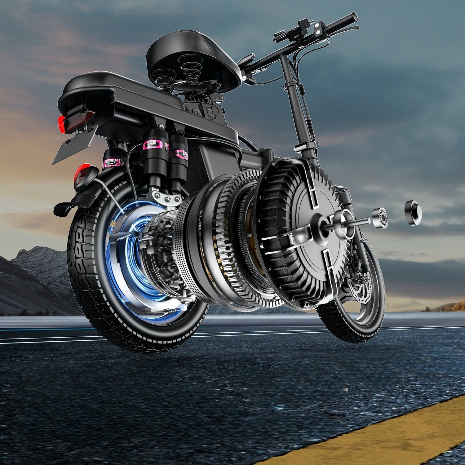 Ubelief BN-STF9 Folding Electric Bike